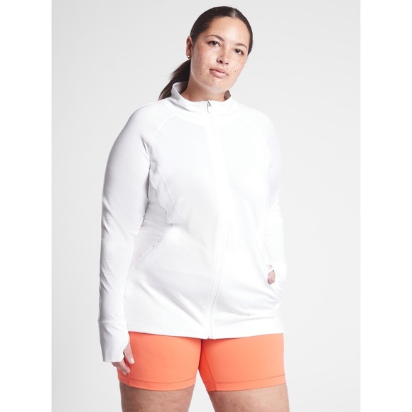 NWT ATHLETA Pacifica Illume UPF Full Zip Jacket Sweatshirt - Picture 2 of 6